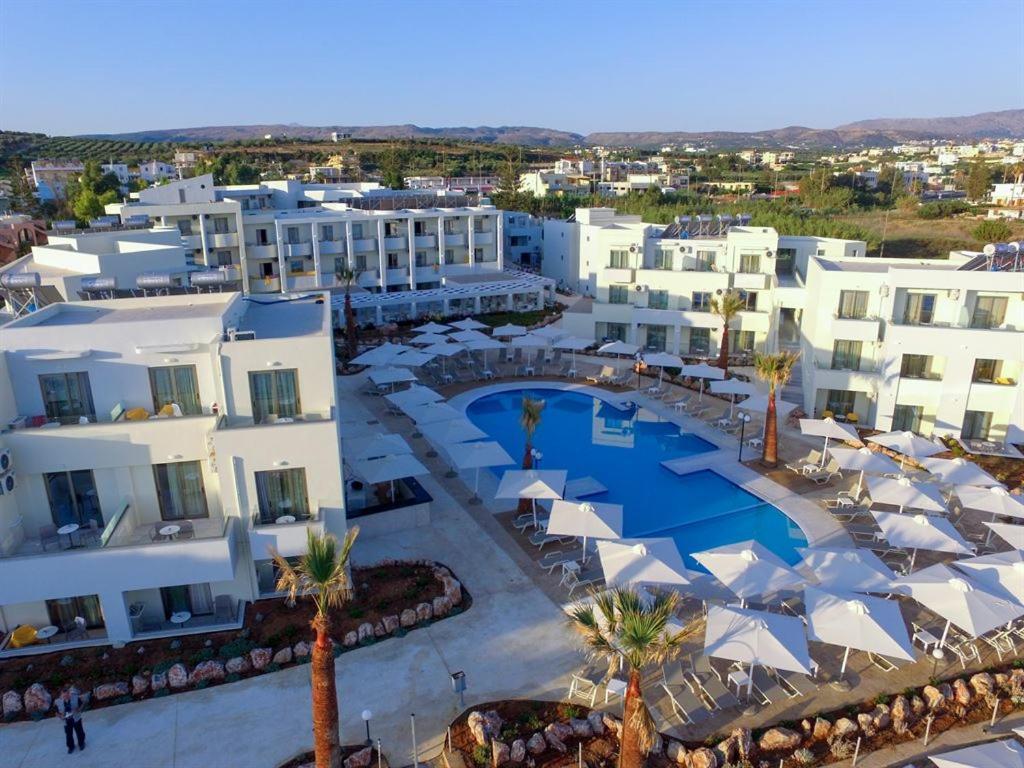 Harmony Rethymno Beach Hotell Stavromenos Exteriör bild