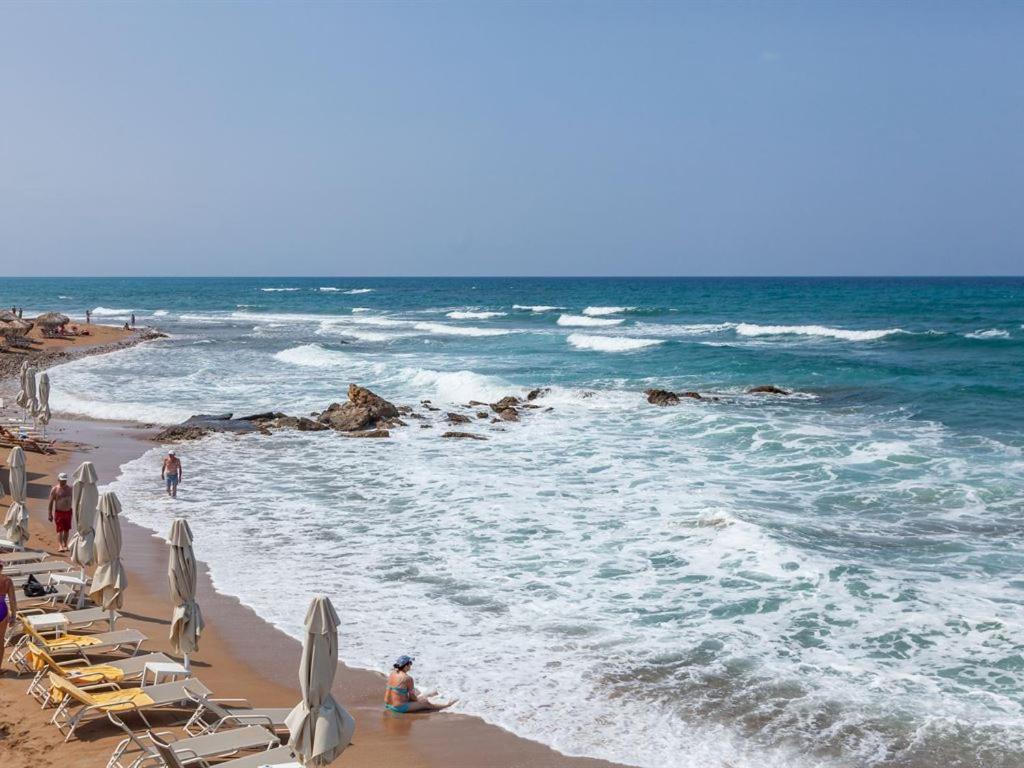 Harmony Rethymno Beach Hotell Stavromenos Exteriör bild