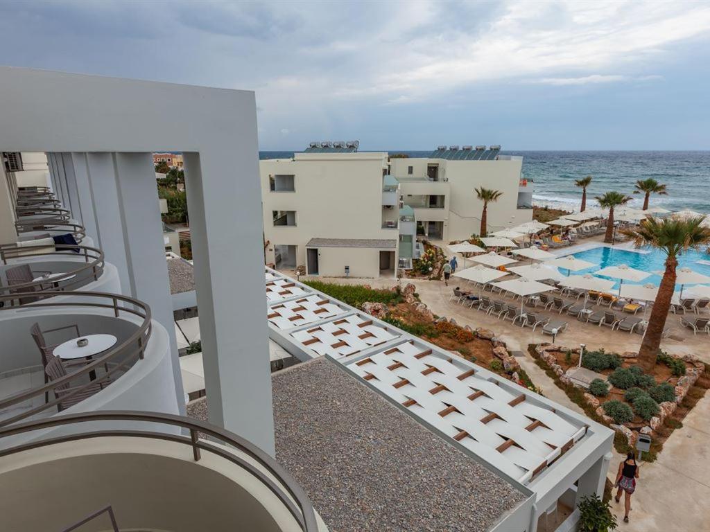 Harmony Rethymno Beach Hotell Stavromenos Exteriör bild