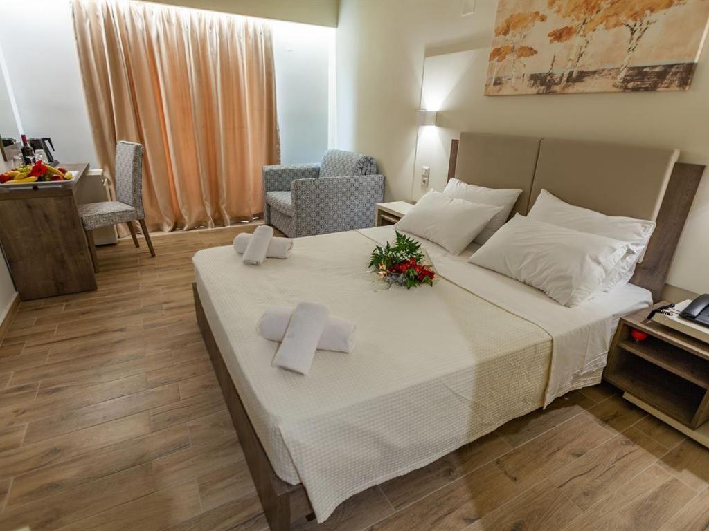 Harmony Rethymno Beach Hotell Stavromenos Exteriör bild