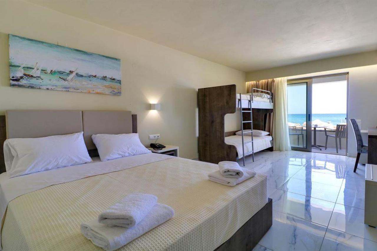 Harmony Rethymno Beach Hotell Stavromenos Exteriör bild